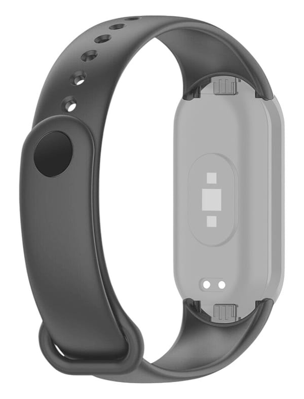 Фото - Ремінець для фітнес-браслету Armorstandart for Xiaomi Smart Band 10/9/8 Platinum Grey (ARM86912)
