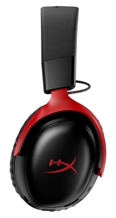 Фото - Гарнитура беспроводная игровая HyperX Cloud III S Wireless Black-Red (A59Z0AA)