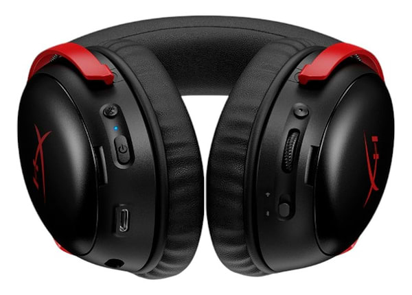 Фото - Гарнитура беспроводная игровая HyperX Cloud III S Wireless Black-Red (A59Z0AA)