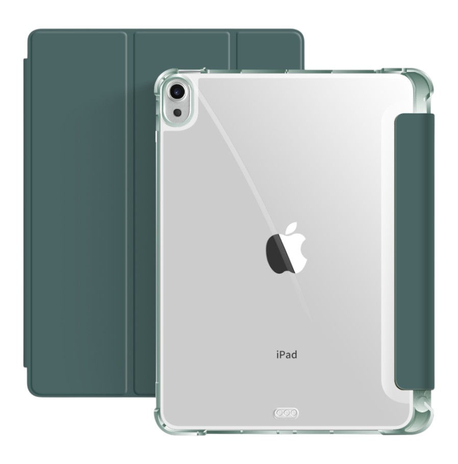 Чохол для планшету BeCover Soft Edge з кріпленням Apple Pencil for Apple iPad Mini 7 2024 Dark Green (712466) - Фото 1