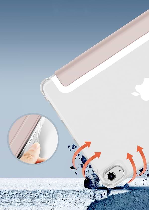 Фото - Чохол для планшету BeCover Soft Edge з кріпленням Apple Pencil for Apple iPad Mini 7 2024 Pink (712470)