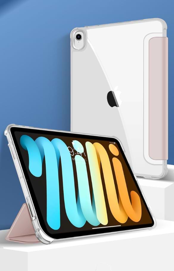 Фото - Чохол для планшету BeCover Soft Edge з кріпленням Apple Pencil for Apple iPad Mini 7 2024 Pink (712470)