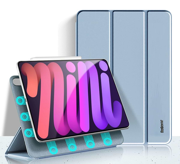 Фото - Чохол для планшету BeCover Magnetic for Apple iPad mini 6 2021 Light Blue (706839)