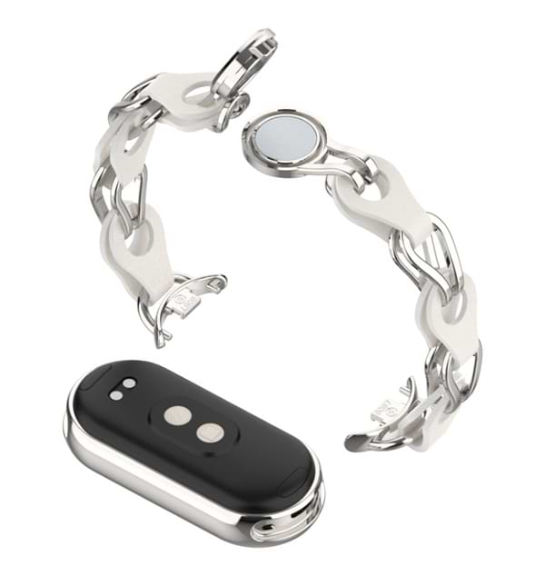 Фото - Ремешок для фитнес-браслета Armorstandart Chain Wristband for Xiaomi Smart Band 10/9/8 Silver (ARM86889)