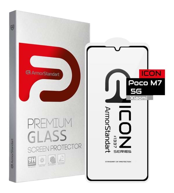 Фото - Защитное стекло для смартфона Armorstandart Icon for Xiaomi Poco M7 5G (ARM85173)