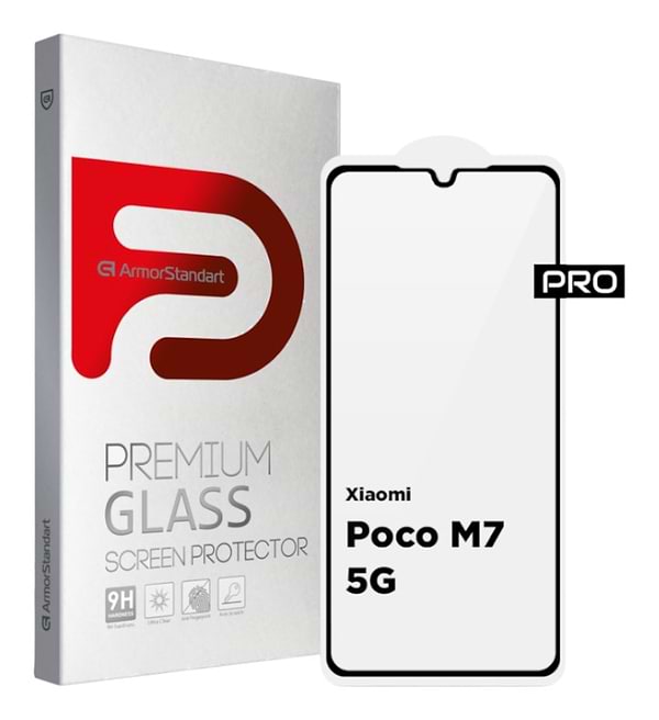 Фото - Захисне скло для смартфону Armorstandart Pro for Xiaomi Poco M7 5G (ARM85175) Фото - Захисне скло для смартфону Armorstandart Pro for Xiaomi Poco M7 5G (ARM85175)