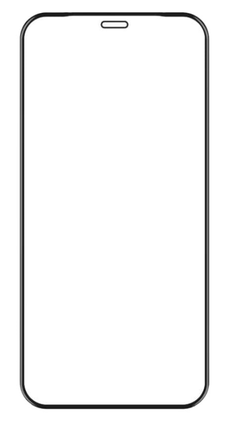 Захисне скло для смартфону Intaleo Full Glue ESD for Apple iPhone XR/11 Black (1283126546068)