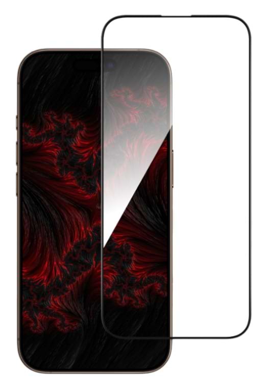 Захисне скло для смартфону Intaleo Full Glue ESD for Apple iPhone 16 Pro Black (1283126594724)