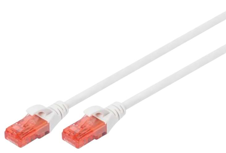 Кабель патч-корд Assmann CAT 6 U-UTP Cu LSZH AWG 26/7 0,25 м (DK-1617-0025)