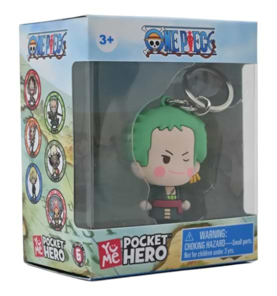 Фото - Брелок YUME One Piece Pocket Hero S2 Зоро (11924)