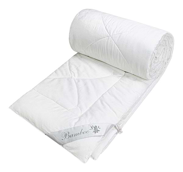 Фото - Одеяло демисезонное двуспальное Home Line сатин+бамбук 195х215 (176668)