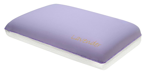 Фото - Подушка ортопедична Home Line ПІНА МЕМОРІ з ароматом Лаванда 900 г 60х40х13 см (180661)