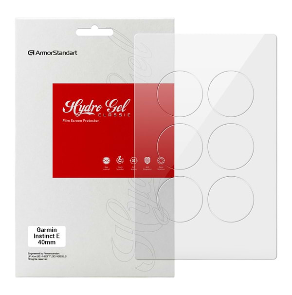 Фото - Захисна плівка для смарт-годинника Armorstandart for Garmin Instinct E 40mm 6 шт. (ARM86956)