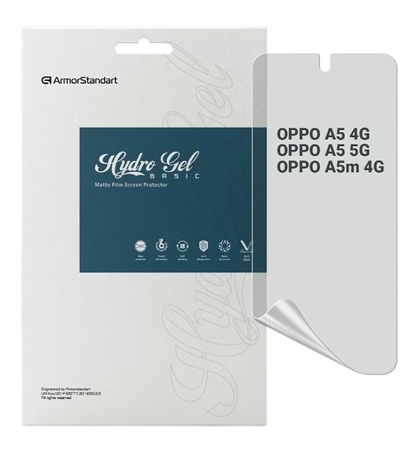 Фото - Захисна плівка для смартфону Armorstandart Matte для OPPO A5 4G / A5 5G / A5m 4G (ARM87396)