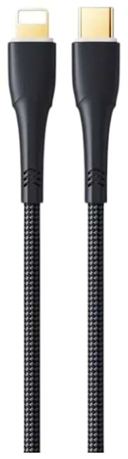 Фото - Кабель синхронізації даних Remax RC-C063 Bosu USB Type-C - Lightning (M/M) 20W 1.2 м Black (6954851207016)