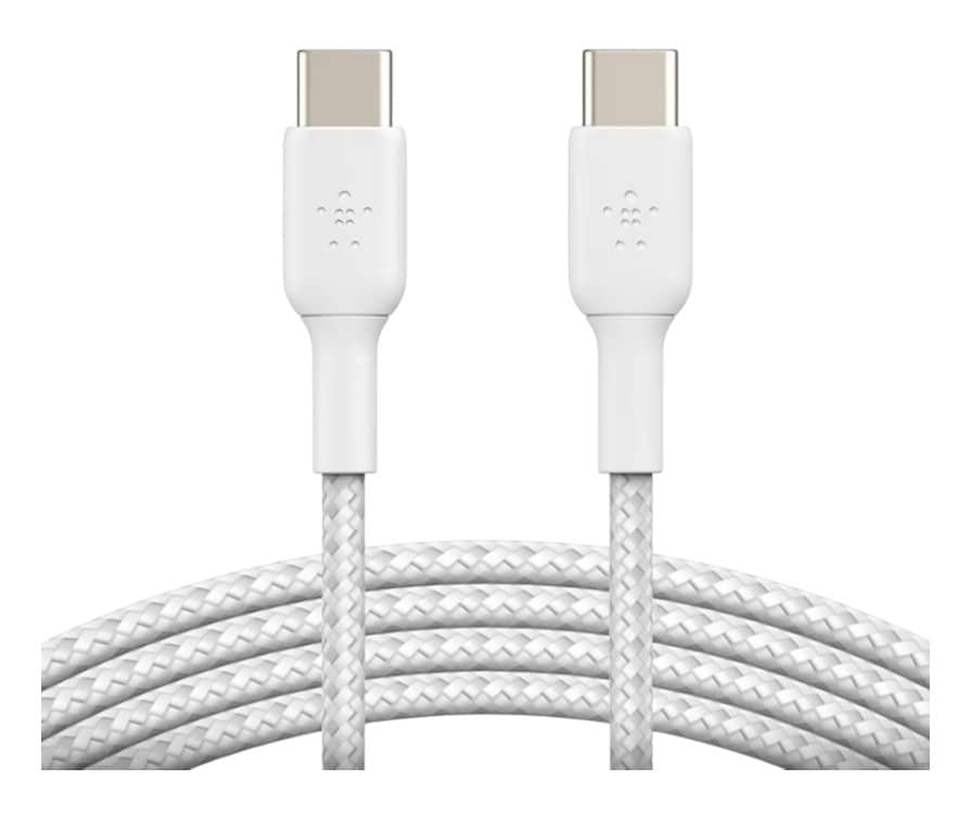 Кабель синхронізації даних Belkin USB-С-USB-С 1m White (CAB004BT1MWH)
