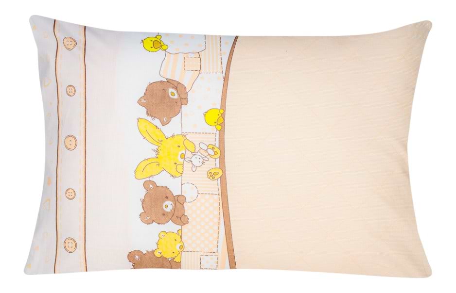 Наволочка Home Line ВЕДМЕЖАТА дитяча Щ140 50х70 см бязь Бежеві (163834)