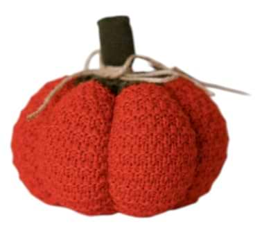 Фото - Подушка декоративна Прованс Pumpkin помаранчевий 15 см (040268)