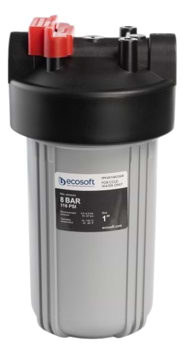 Фото - Фильтр проточный Ecosoft ВВ10 без картриджа (FPV4510ECOGR)