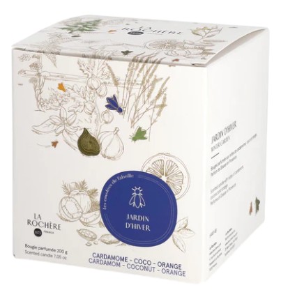 Фото - Свічка скло La Rochere 644948 ABEILLE GARDIN d'HIVER 200 гр.