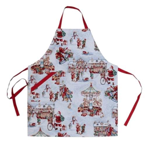 Фартух Прованс Новорічний гобеленовий Carousel (041937)