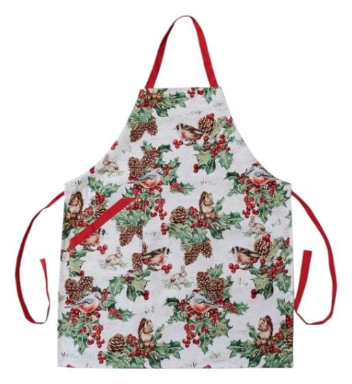 Фартух Прованс Новорічний гобеленовий Squirrel (041919)