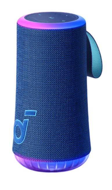 Портативна акустика Anker SoundСore Glow Blue (A3166G31) - Фото 1