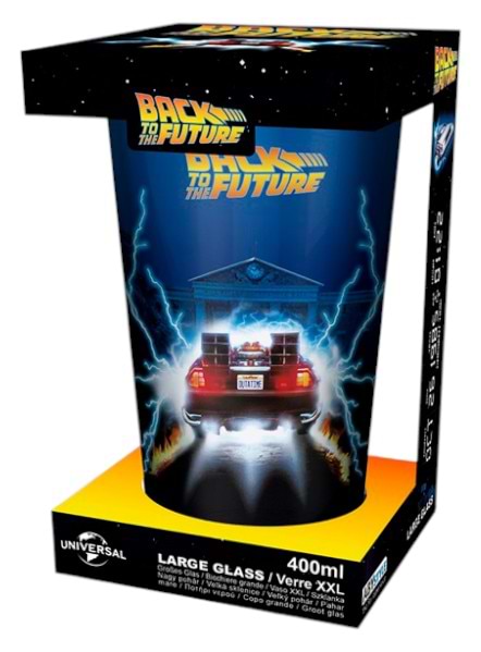 Фото - Склянка ABYstyle BACK TO THE FUTURE DeLorean 400 мл (ABYVER161)