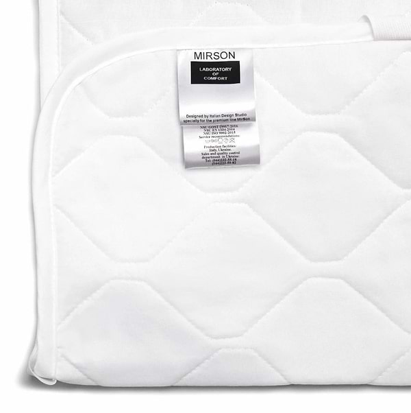 Фото - Наматрасник детский MirSon шерстянной Стандарт Woollen Aloe Vera 240 80x190 (2200000372055)