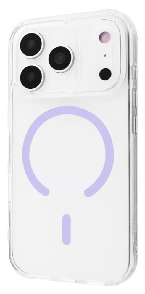 Чохол для смартфону Proove Blossom Case with Magnetic Ring iPhone 17 Pro light purple (PCBLIP17ARP007) - Фото 1