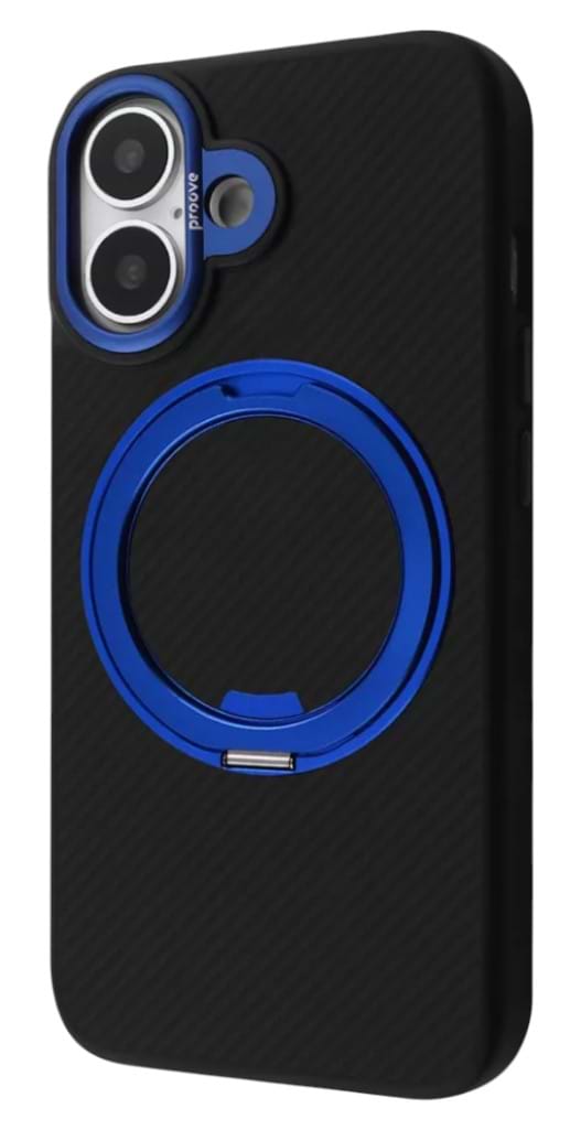 Чохол для смартфону Proove Reinforce Case with Magnetic Ring iPhone 17 blue (PCREIP170012) - Фото 1