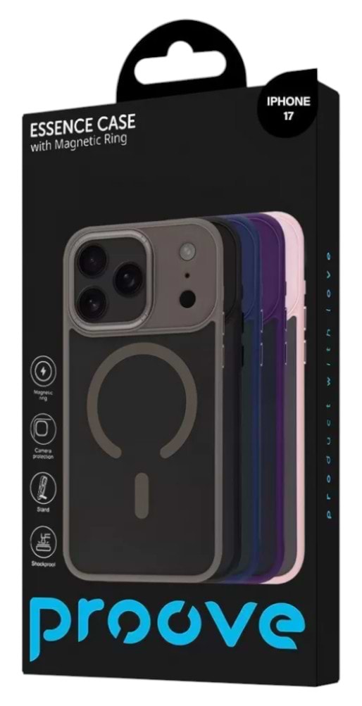 Фото - Чохол для смартфону Proove Essence Case with Magnetic Ring iPhone 17 sierra blue (PCECIP170011)
