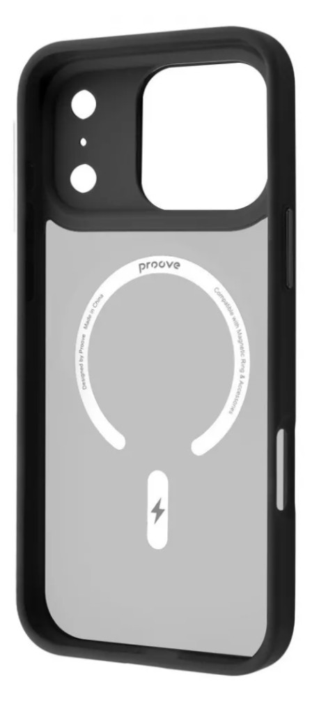 Фото - Чохол для смартфону Proove Essence Case with Magnetic Ring iPhone 17 Pro black (PCECIP17P002)