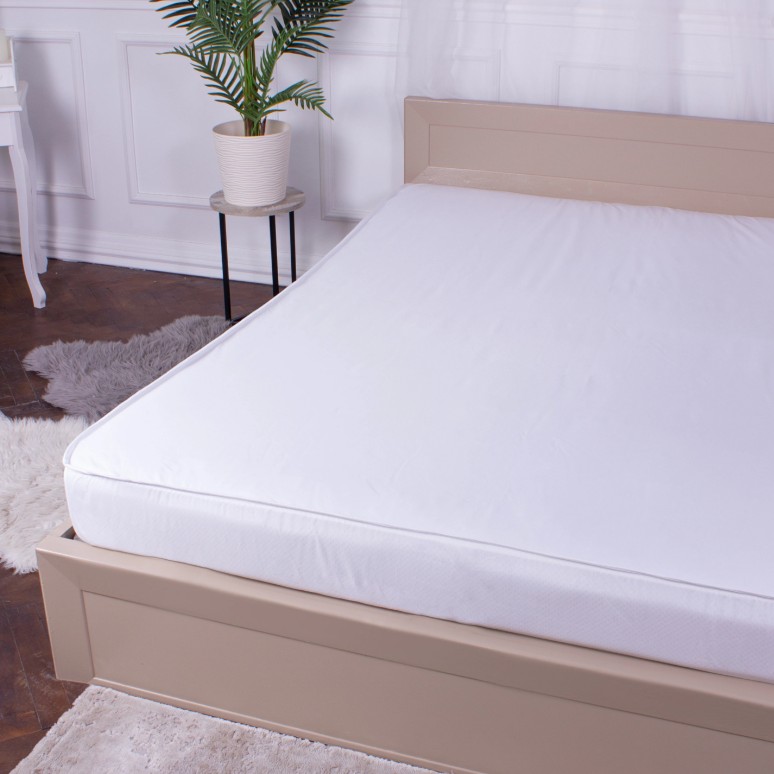 Наматрацник MirSon Light Aloe Vera 216 AQUA-stop на гумці по периметру 120х190 см (2200000691385)