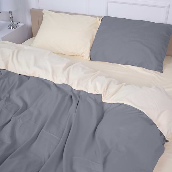 Фото - Комплект постільної білизни MirSon Cambarco (12-0712 + 19-0000) Mikrosatin Premium 2 x 160 x 220 см (2200007242900)