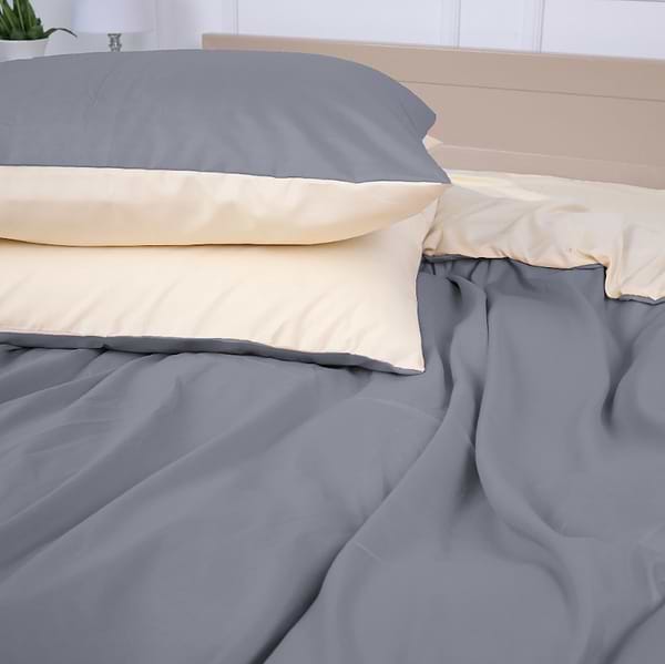 Фото - Комплект постільної білизни MirSon Cambarco (12-0712 + 19-0000) Mikrosatin Premium 2 x 160 x 220 см (2200007242900)