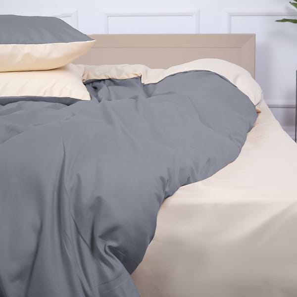 Фото - Комплект постільної білизни MirSon Cambarco (12-0712 + 19-0000) Mikrosatin Premium 160х220 см (2200007242856)