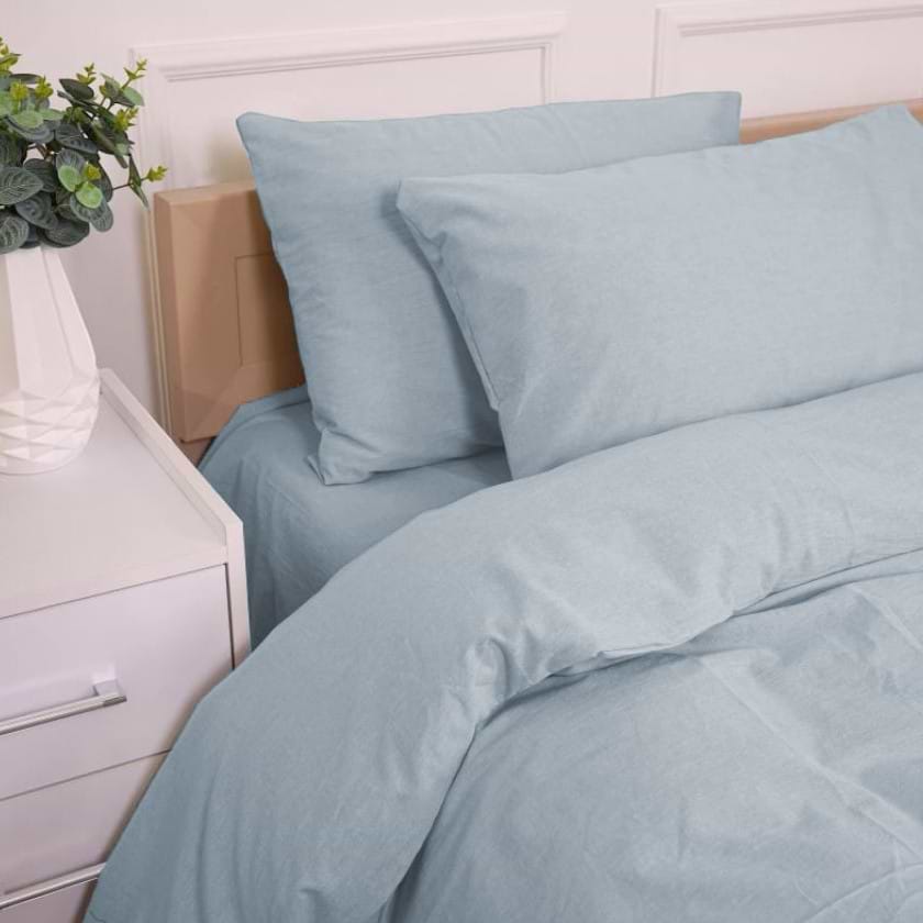 Комплект постельного белья MirSon King Size 220х240 см 40-0018 Northern Tale Вареный хлопок (2200009674426)