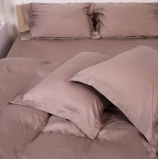 Фото - Комплект постельного белья MirSon Tencel №08 Beige 160х220 (2200009637124)