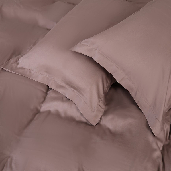 Фото - Комплект постельного белья MirSon Tencel №08 Beige 143х210 (2200009637117)