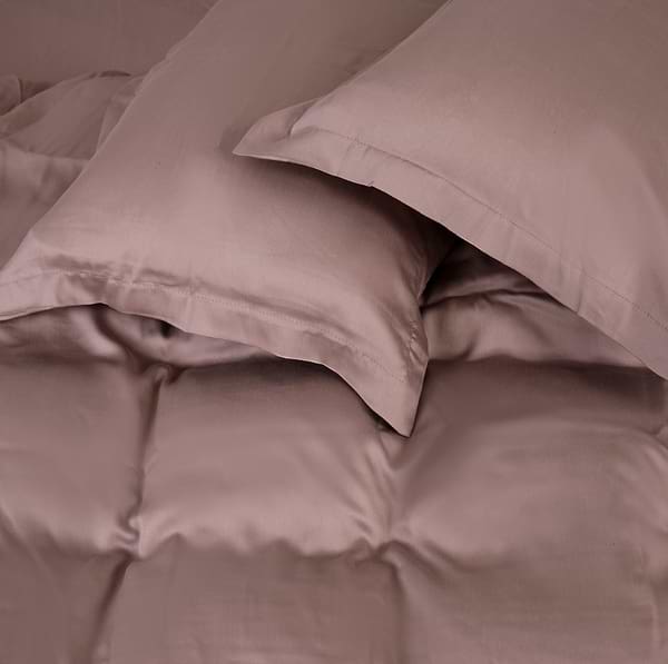 Фото - Комплект постільної білизни MirSon Tencel №08 Beige 175х210 (2200009637148)