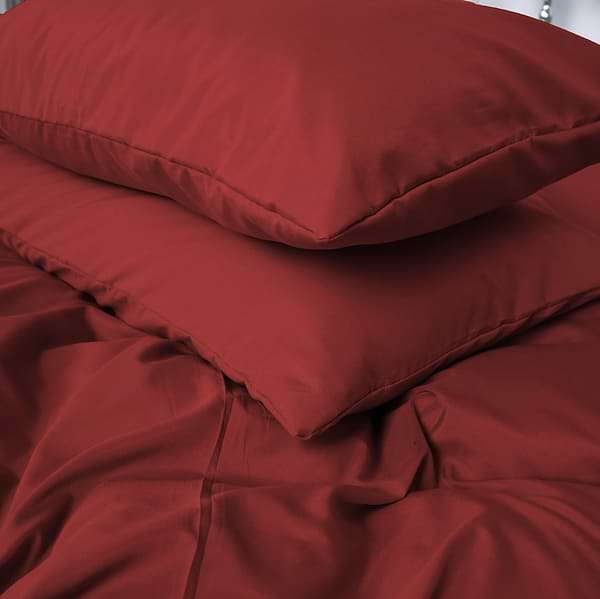 Фото - Комплект постільної білизни MirSon №19-1655 Garnet Mikrosatin Premium 220х240 см (2200007236695)