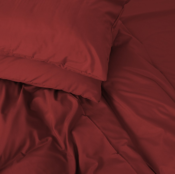 Фото - Комплект постільної білизни MirSon №19-1655 Garnet Mikrosatin Premium 2 x 160 x 220 см (2200007236725)