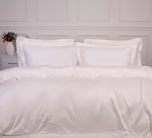 Фото - Комплект постельного белья MirSon Tencel №01 White 160х220 (2200009368479) Фото - Комплект постельного белья MirSon Tencel №01 White 160х220 (2200009368479)