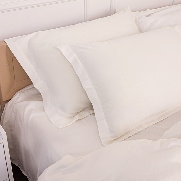 Фото - Комплект постельного белья MirSon Tencel №01 White 160х220 (2200009368479)