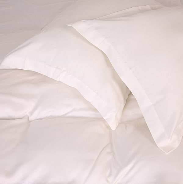 Фото - Комплект постільної білизни MirSon Tencel №01 White 143х210 (2200009368486)