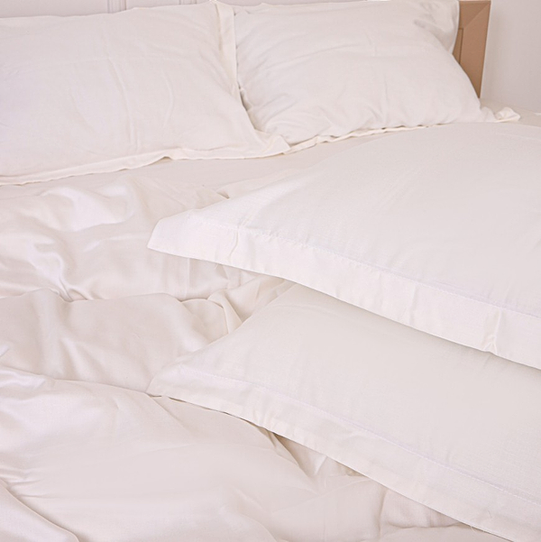 Фото - Комплект постельного белья MirSon Tencel №01 White 160х220 (2200009368479)