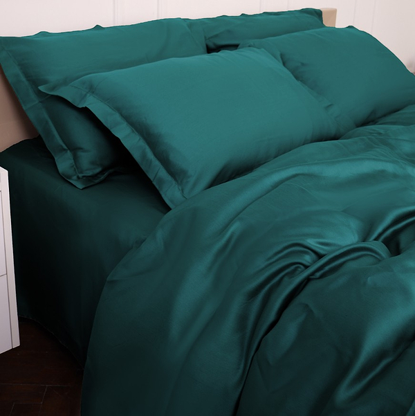 Фото - Комплект постельного белья MirSon Tencel №07 Emerald 160х220 (2200009370960)