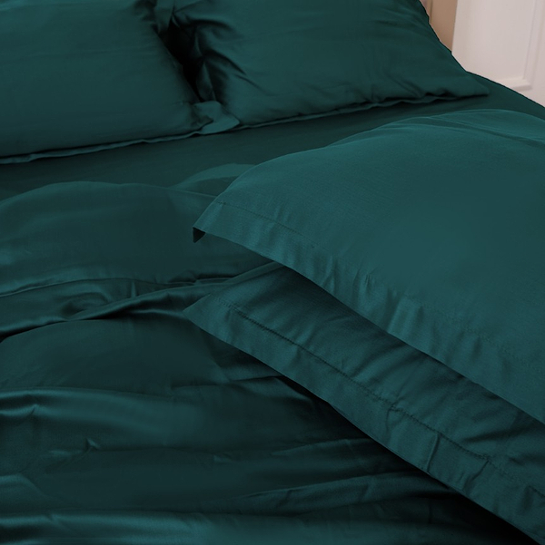 Фото - Комплект постельного белья MirSon Tencel №07 Emerald 160х220 (2200009370960)