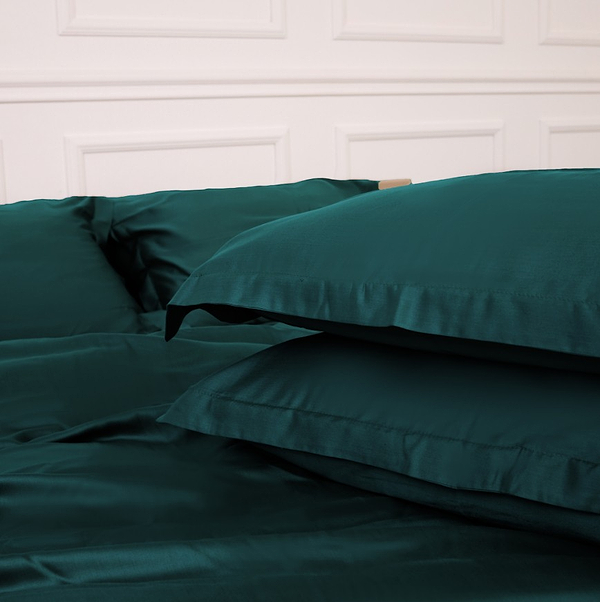 Фото - Комплект постельного белья MirSon Tencel №07 Emerald 160х220 (2200009370960)